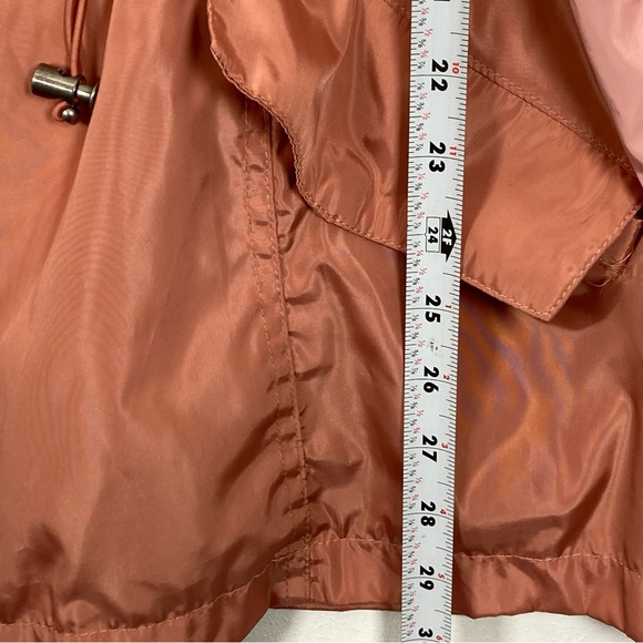Torrid Women's Pink/Cream Utility Jacket Size 2 Waterproof Rain - Picture 9 of 16